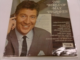MAX BYGRAVES - THE WORLD OF - ORIGINAL SIGNED
